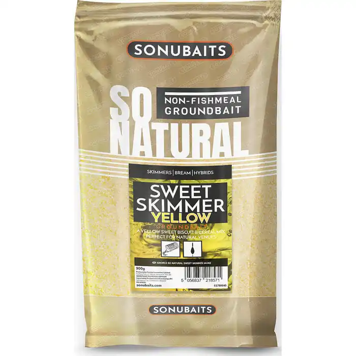 Tijdelijk Beschikbaar Sonubaits So Natural Sweet Skimmer Yellow 900gr