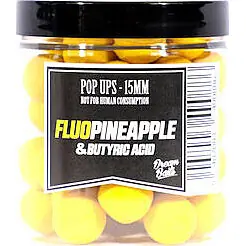 Uitverkoop Dream Baits Pop Ups Fluo Pineapple 15mm