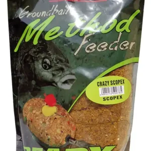 Traper Method Feeder Ready Groundbait Crazy Scopex 750gr Bestel Nu