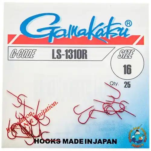 Bestseller Gamakatsu Haak LS-1310R - Rood
