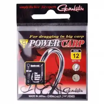 Populair Gamakatsu Power Carp - Flatted Eye