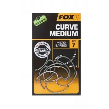 Voordeelprijs Fox Edges Armapoint Curve Shank Medium Haken