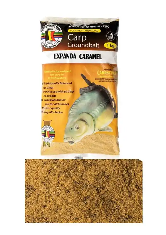 Van Den Eynde Carpmaster Groundbait - Expanda Caramel Betrouwbaar