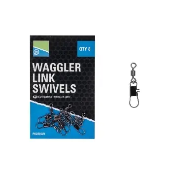 Preston Waggler Link Swivels Exclusieve Aanbieding