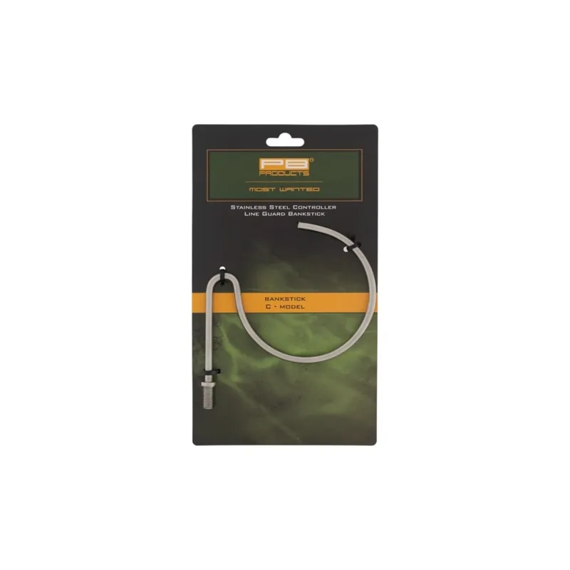 Flitsaanbieding PB Products Stainless Steel Controller Line Guard Bankstick C-Model