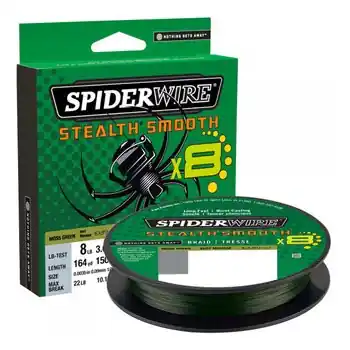 Gecertificeerd Spiderwire Stealth Smooth8 Moss Green 150m