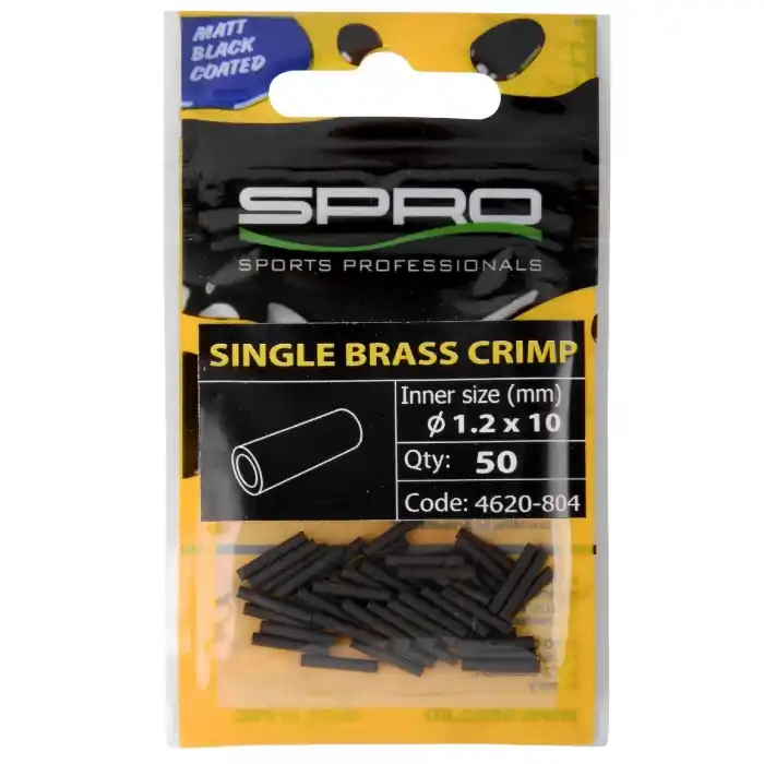 SPRO MB Single Brass Crimp Laatste Versie
