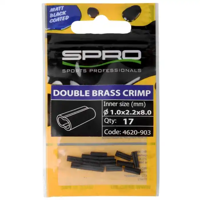 Seizoensaanbieding SPRO MB Double Brass Crimp