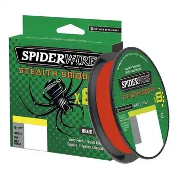Spiderwire Stealth Smooth8 Code Red 150m Favoriet