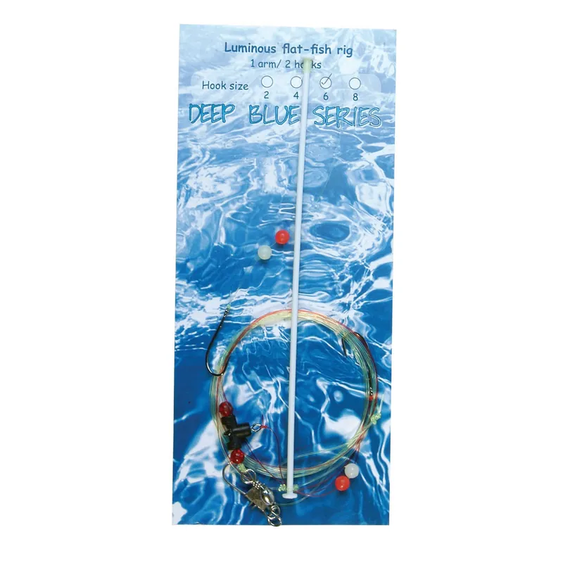 Albatros DB Flat-Sea Rig 1 Arm Luminous 2 Haken Direct Verzonden