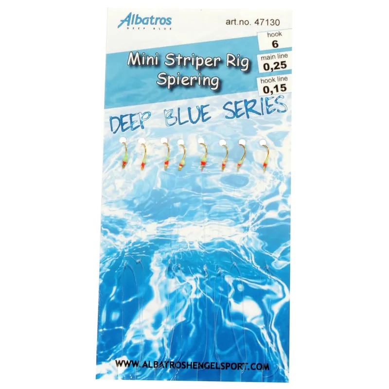 Albatros Deep Blue Striper Spiering Rig Koopje