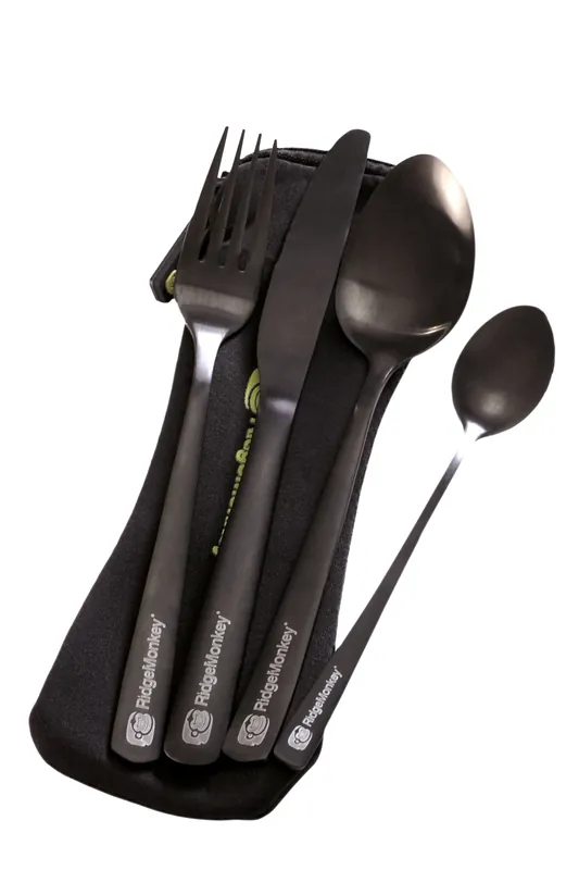 Tijdelijk Beschikbaar RidgeMonkey DLX Cutlery Set