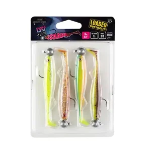 Lage Kosten Fox Rage Slick Shad Mixed UV Colour Pack Loaded