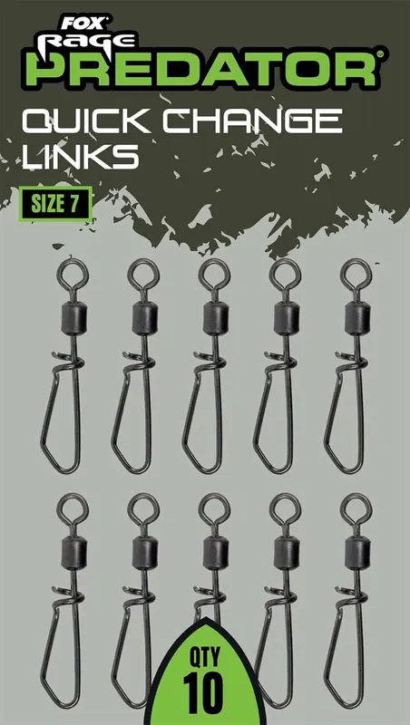 Merkproduct Fox Predator Quick Change Links Size 7