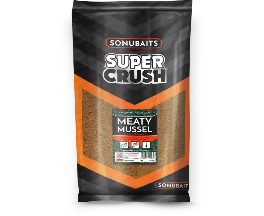 Korting Sonubaits Super Crush Meaty Mussel Mix
