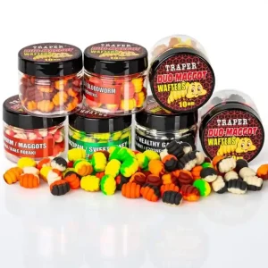 Traper Maggot Wafter Duo Color 10mm Rechtstreeks Van De Fabrikant