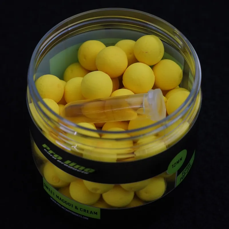 Pro Line Fluor Pop-Ups Sweet Maggot & Cream Must-Have