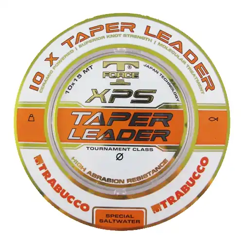 Trabucco XPS Taper Leader 0.23mm-0.57mm 10x15mtr Lage Prijs