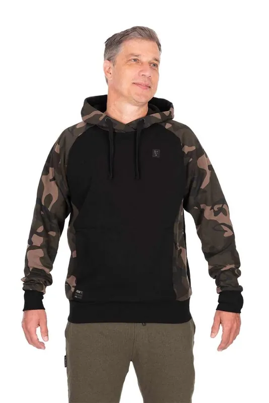 Fox Pullover Premium 310 Hoodie Black/Camo Op = Op