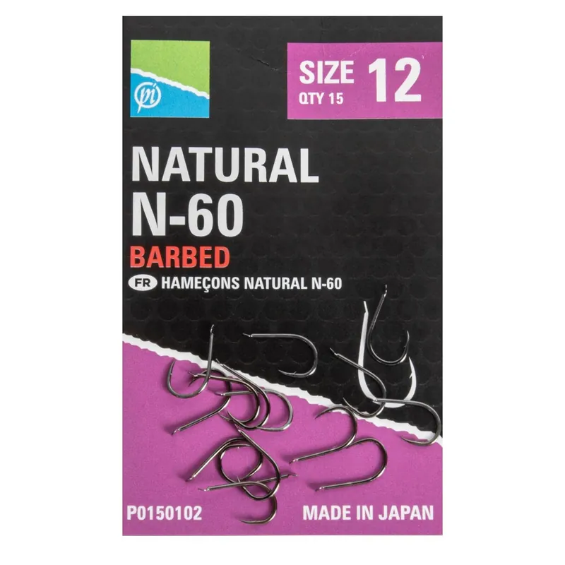 Bestseller Preston Natural N-60 Barbed