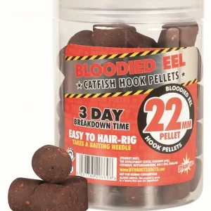 Dynamite Baits Catfish Hook Pellets 22mm Bloodied Eel Dagaanbieding