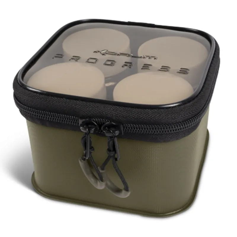 Bestel Nu Korum Progress EVA Hookbait Pouch 4 Tub