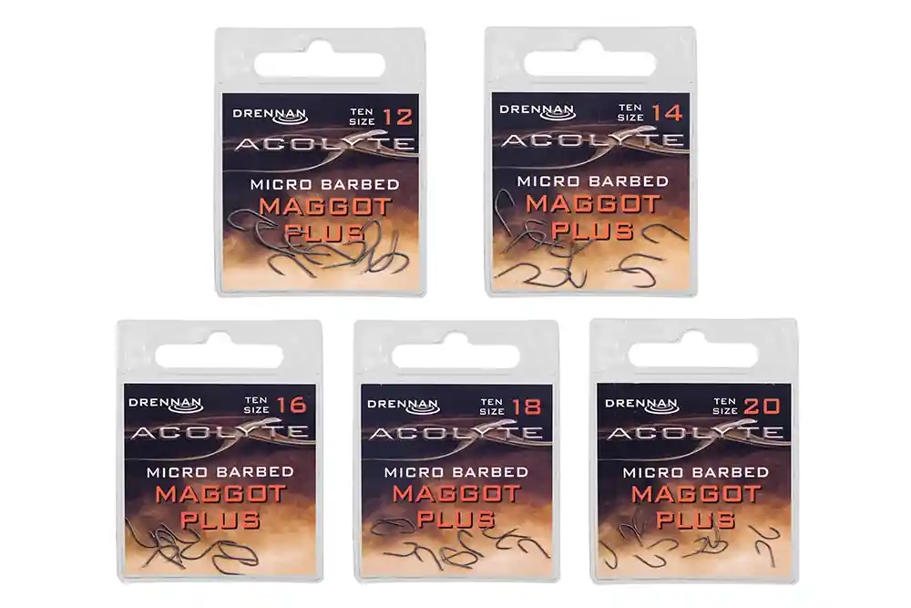 Drennan Acolyte Maggot Plus Micro Barbed Haken Aanbieding