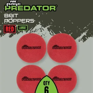 Gereduceerde Prijs Fox Predator Bait Poppers Red
