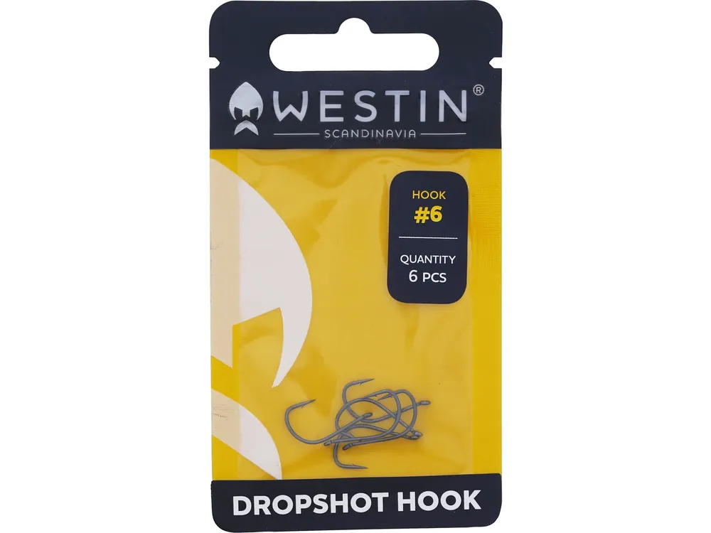 Superprijs Westin Dropshot Haken Black Nickel