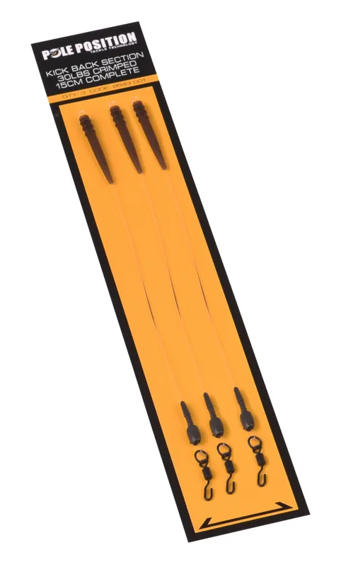 Pole Position Kickback Section Crimped Complete 15cm Express Levering