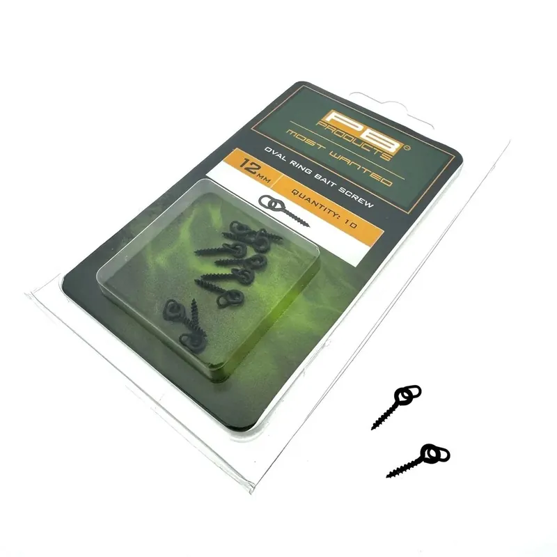 PB Products Oval Ring Bait Screw 12mm Must-Have