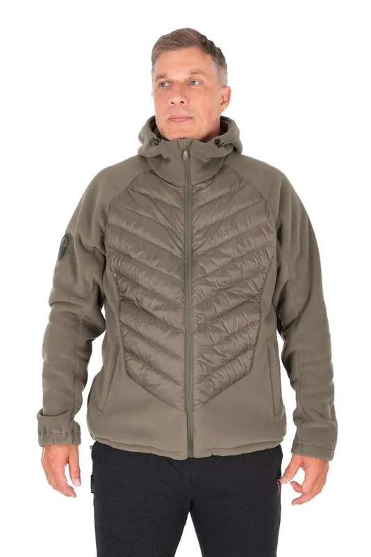 Direct Beschikbaar Fox Explorer Fleece Hooded Jacket Light Olive