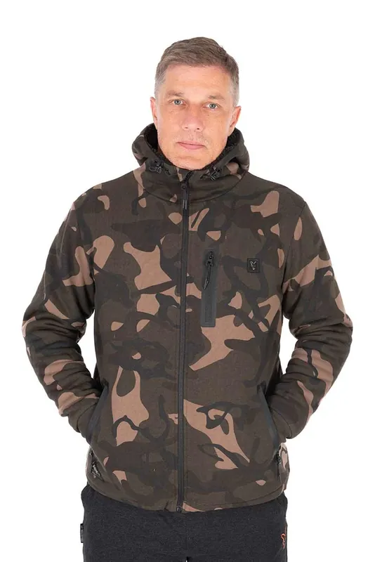 Fox Camo Full Zip Prem Sherpa 310 Hoodie Actieprijs