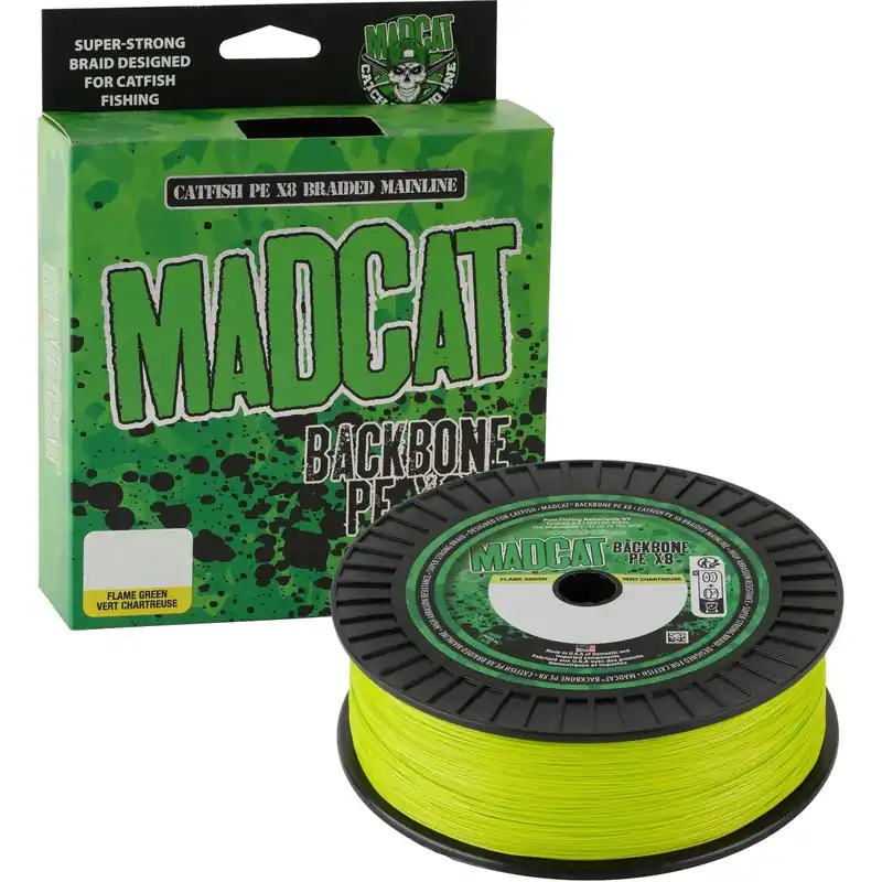 Op = Op MadCat Backbone Chartreuse 0.50mm/59.1kg/600mtr