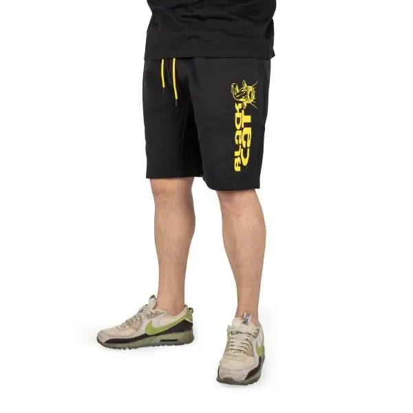 Koopje Black Cat Black Jogger Shorts Medium