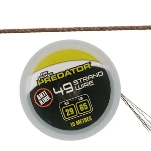 Fox Predator 49-Strand Coated Wire 10mtr Direct Beschikbaar
