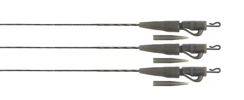 Fox Edges Naturals Submerge Lead Clip Leaders Hoge Kwaliteit