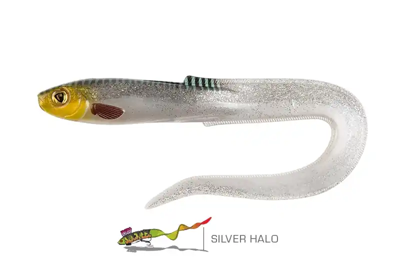 Fox Rage Slick Eel UV Silver Halo Lage Prijs
