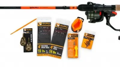 Express Levering Guru Feeder Rod & Reel Combo 10ft/1-30gr + Accessoirepakket