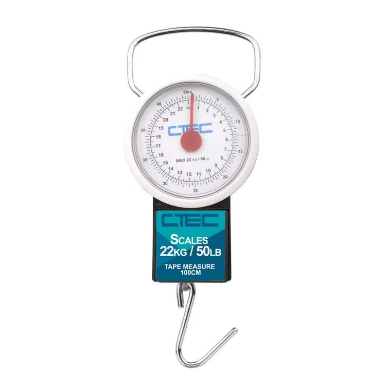 Dagaanbieding Spro CTEC Scales 22kg/50lb With Tape Measure