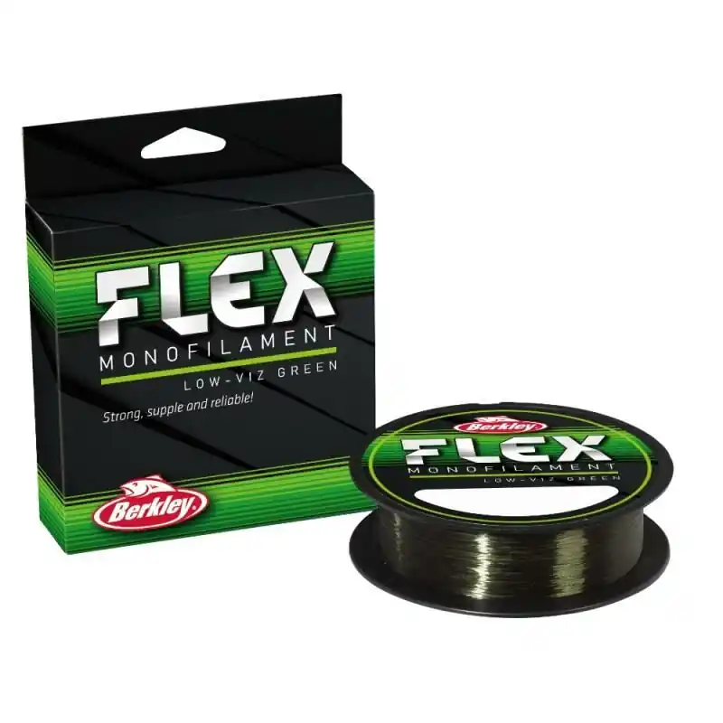 Berkley Flex Mono Low-Viz Green 300m 0.50mm - 15.4kg Merkproduct