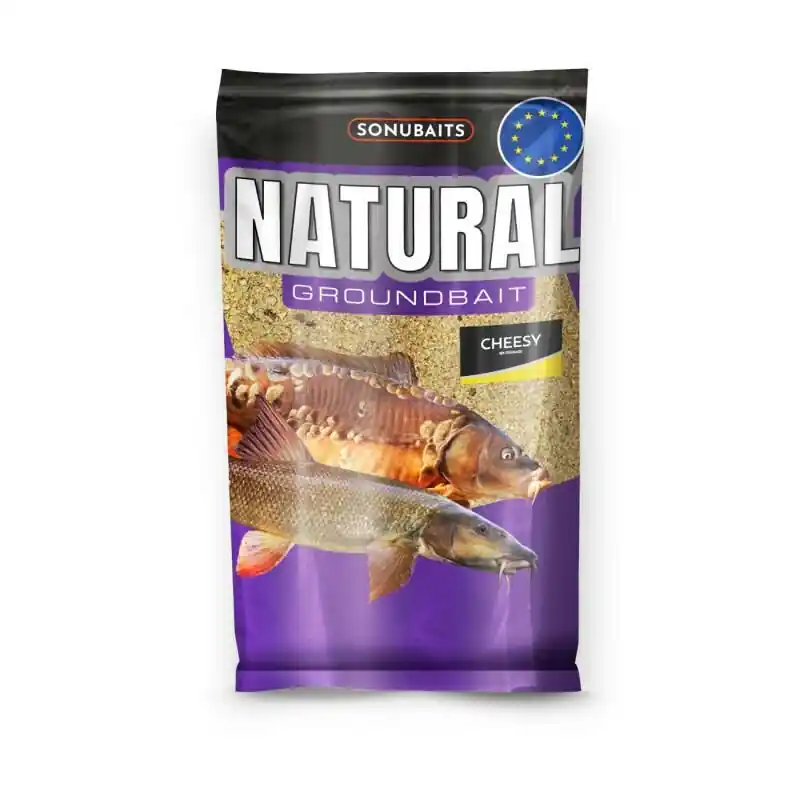 Favoriet Sonubaits Natural Groundbait Cheesy 1kg