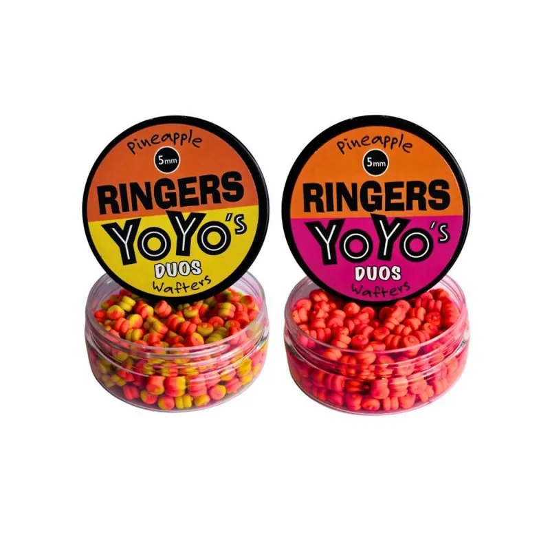 Aanbieding Ringers Yoyo's Duo Wafters Pineapple 5mm Orange Yellow