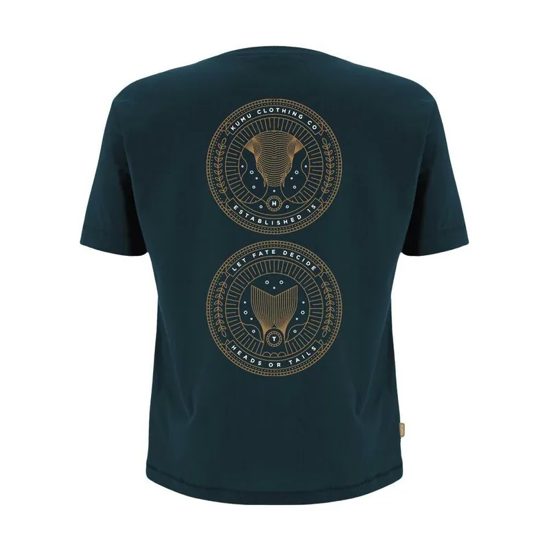 Gratis Retour Kumu T-Shirt Heads Or Tails XXL