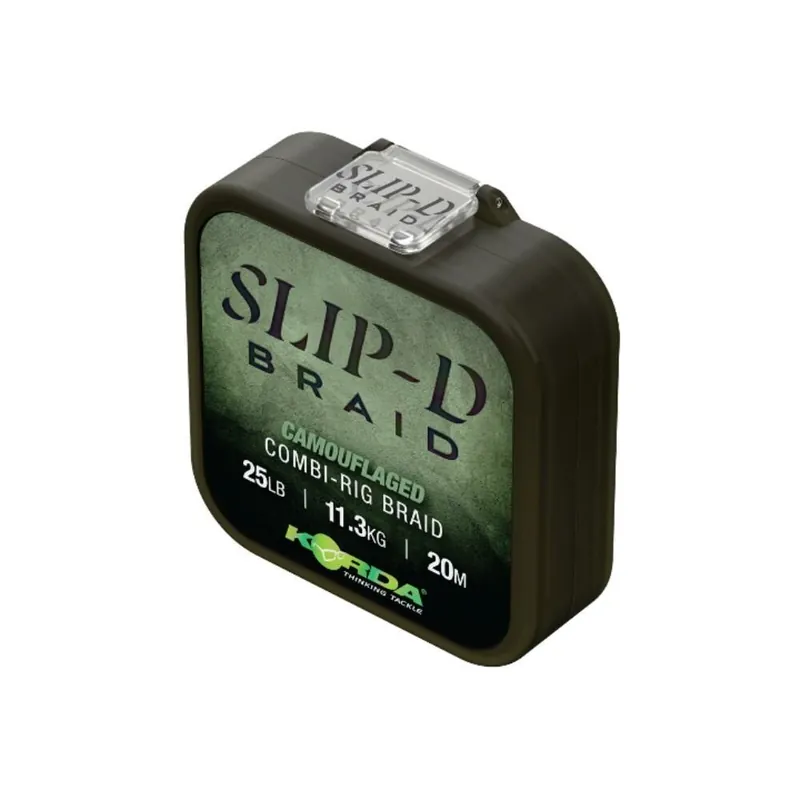 Korda Slip-D Combi-Rig Braid 25lb Lage Kosten