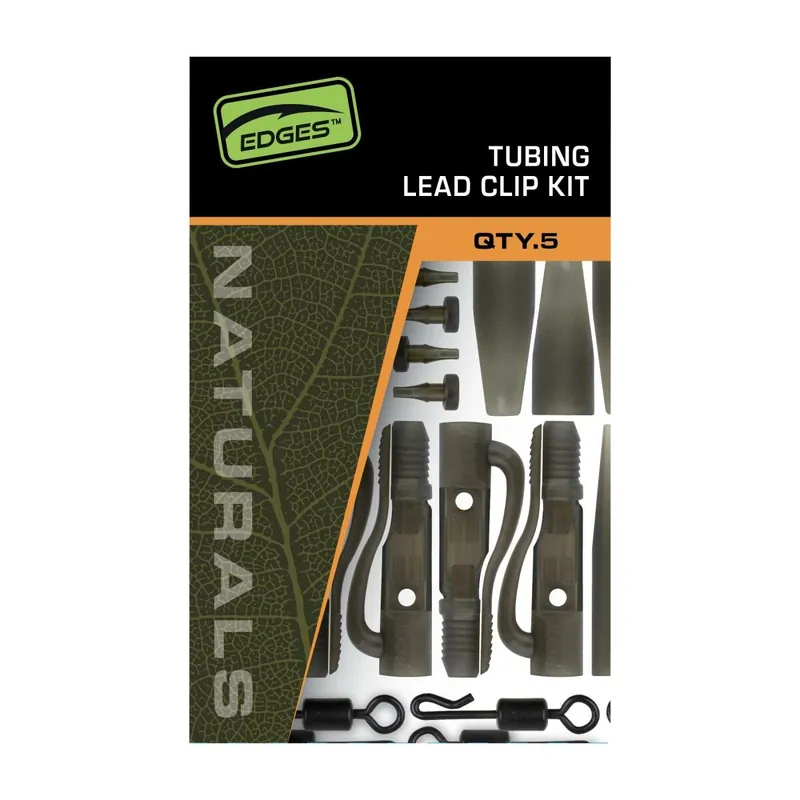 Uitverkoop Fox Edges Naturals Tubing Leadclip Kit