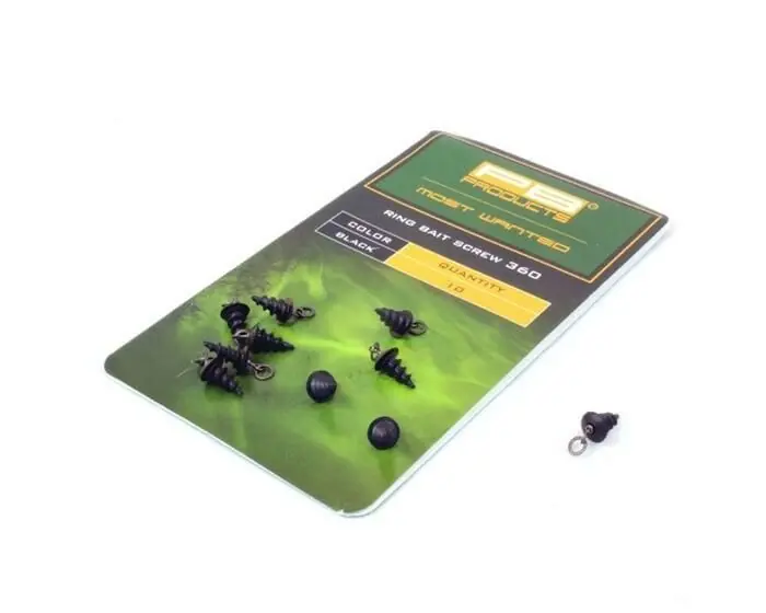 PB Products Ring Bait Screw 360 Black Bestel Nu