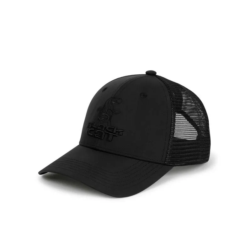 Black Cat Black Trucker Cap Alleen Vandaag
