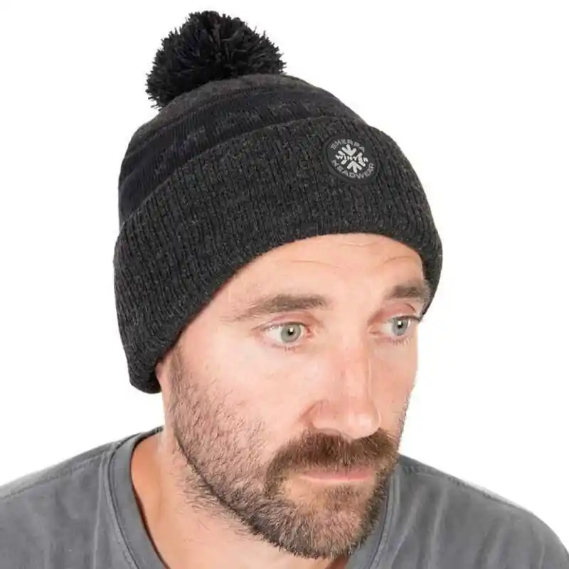 Matrix Sherpa Lined Bobble Hat Hoge Kwaliteit