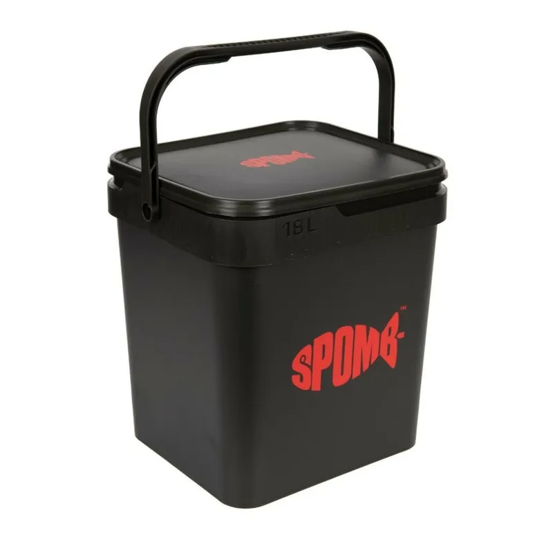 Spomb Black Bucket 18L Rechtstreeks Van De Fabrikant